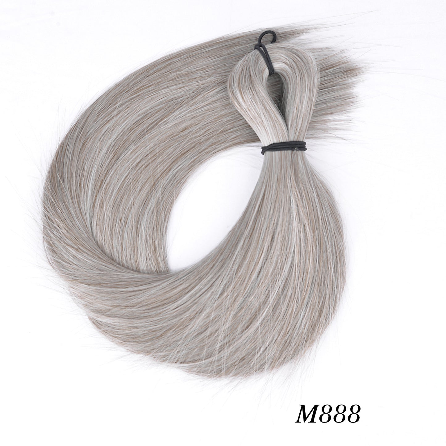 Western Style Hair Bulk Artificial Silk Soft Long Straight Wig