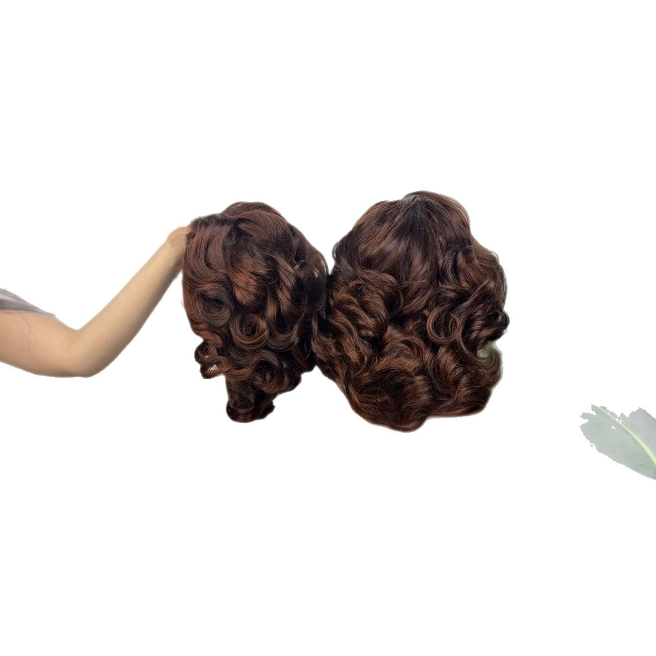 Comfortable New Versatile Hood Fluffy Natural Wig Short Curly Hair