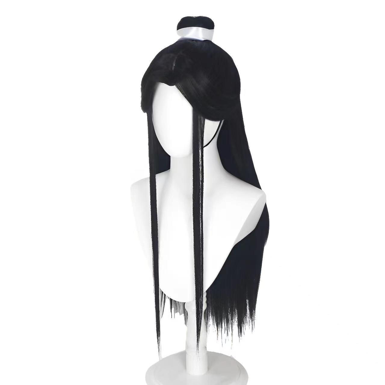 Happiness Scalp Xie Lian Disassembly Balls Black Ancient Cos Wig