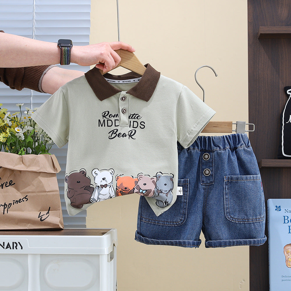 Two-piece Set Year Old Fashionable Clothes Children's Suit
