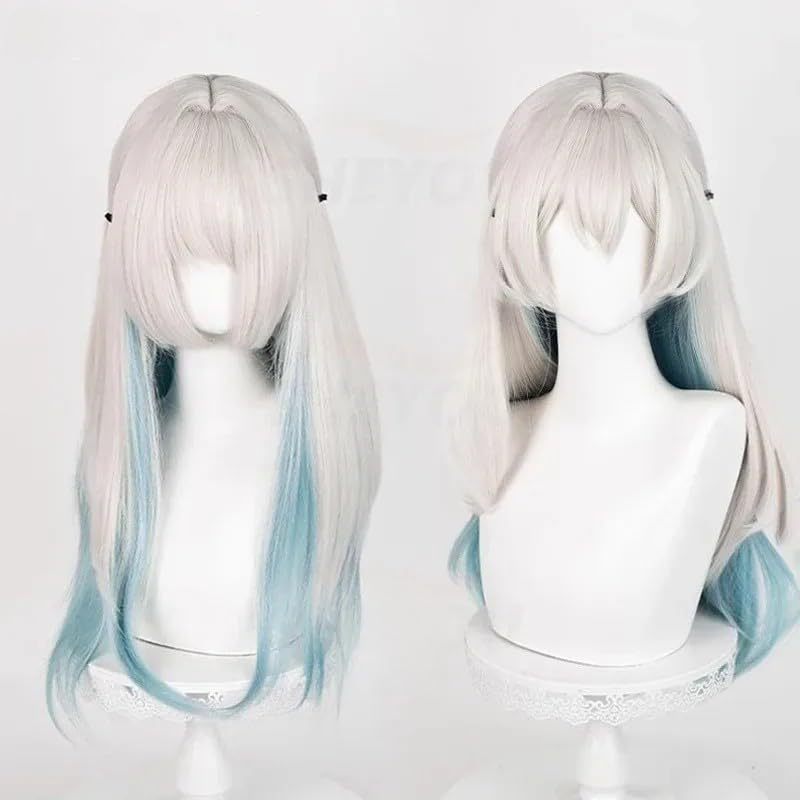 Broken Star Dome Railway Flowing Simulation Scalp Color Cos Wig