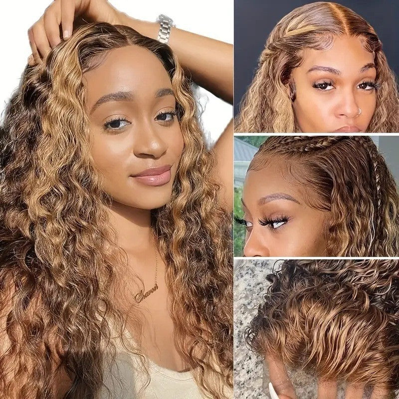 Women's Wigs With Small Curly Hair Piano Wig Long Curls