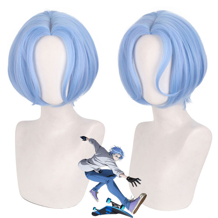 Lord Unlimited Skateboard Big Scalp He Cos Wig