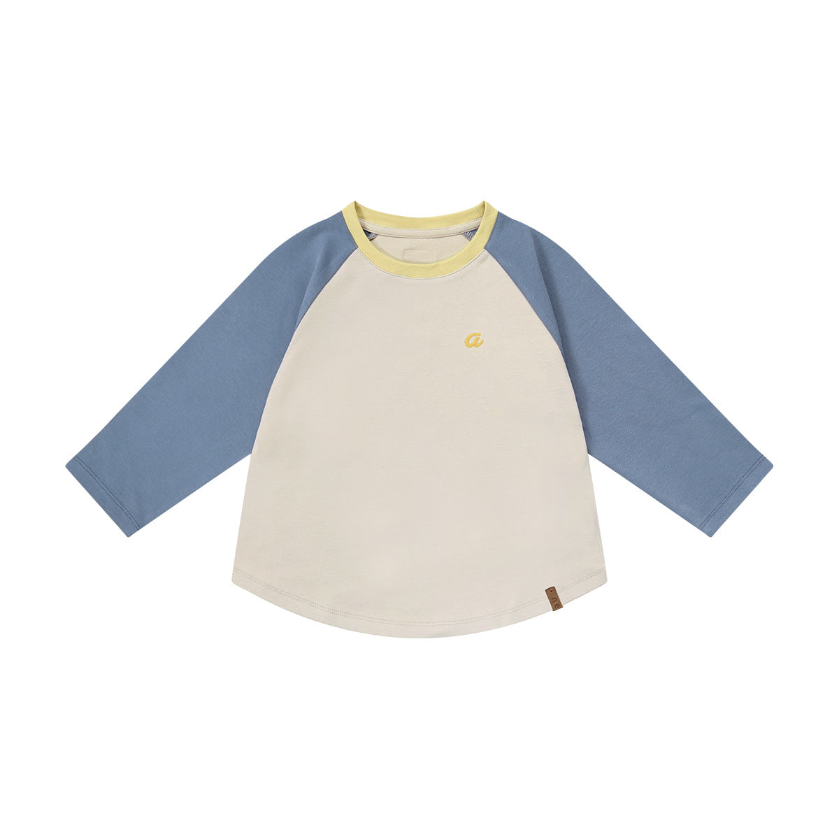 Children's Early Spring Boys Tops Class Color Block Children's T-shirt