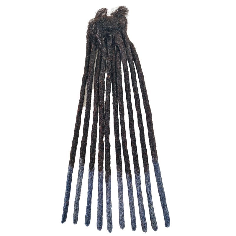 Human Dreadlocks Hand Rub African Head Real Hair Wig
