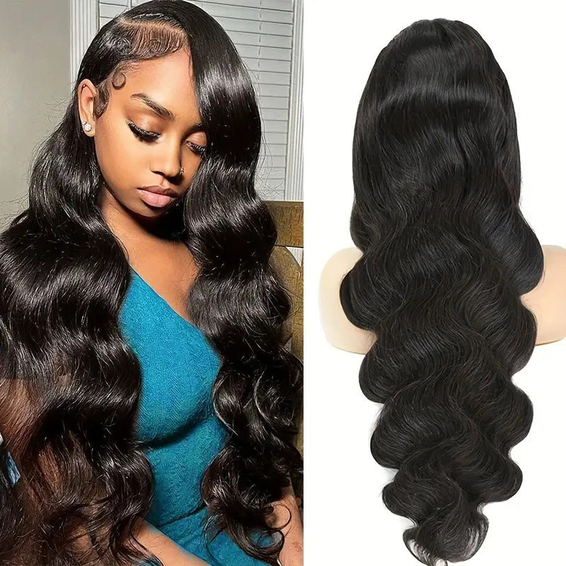 Front Lace Female Medium Large Wave Curly Hair Fluffy Wig Long Curls