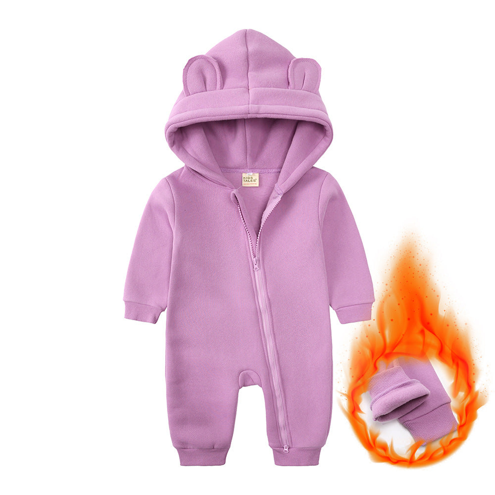 Jumpsuit Outwear Thickening Thermal Romper Born Jumpsuit, Climbing Suit