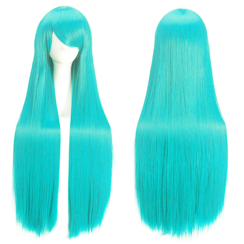 Classic Universal Color Hair Anime Fiber Long Straight Wig