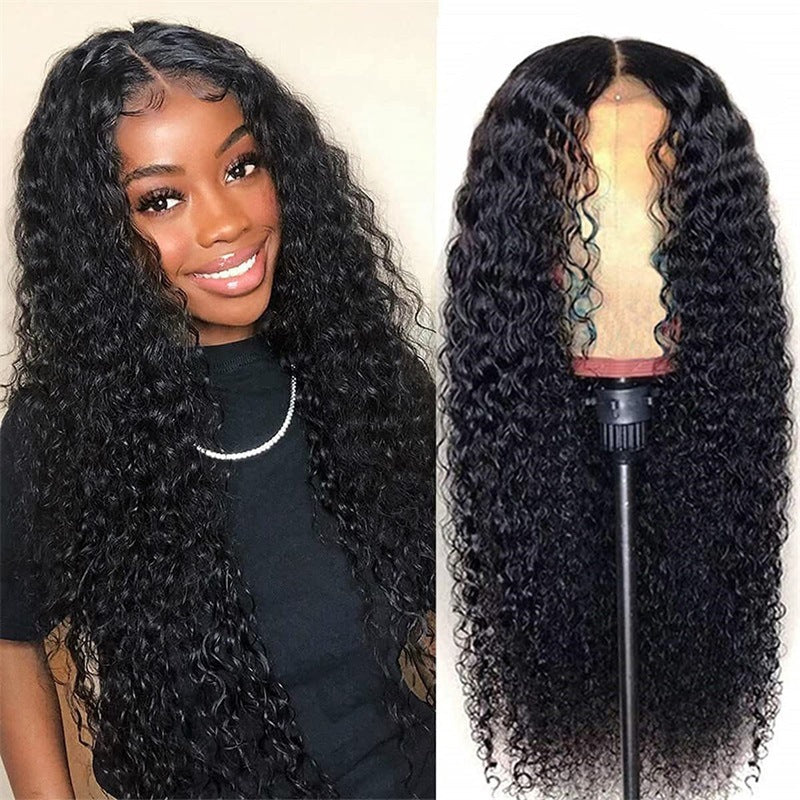 Small Roll Wound Tube Medium Curly Hair Wig Long Curls