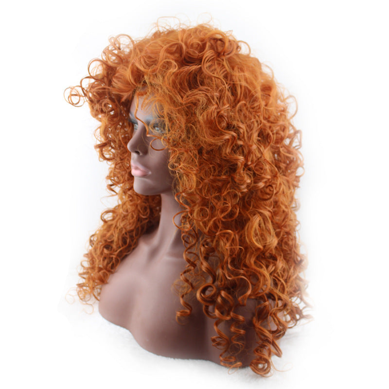 Stylish Brave Legend Merida Princess Anime Cos Wig