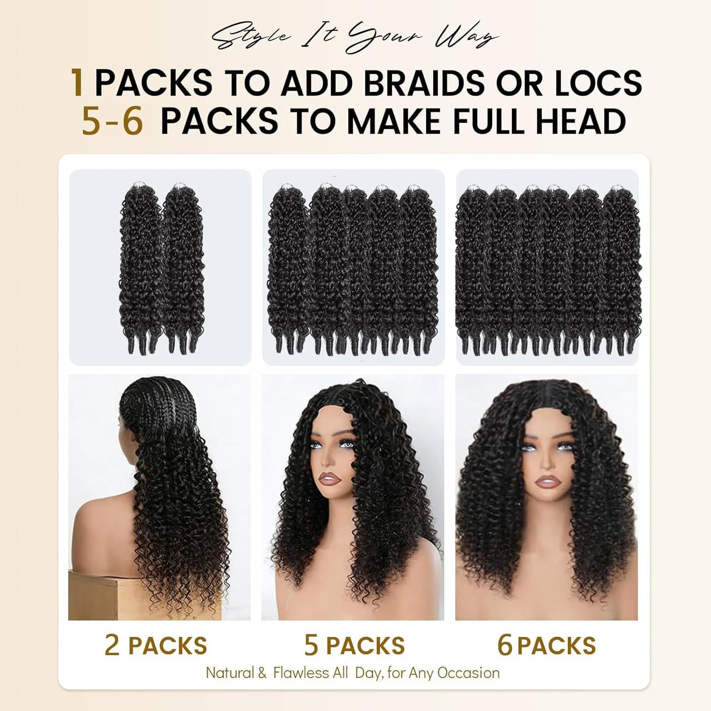 Women's Feather Hair Extension Qu Body Weave Curly Crocheted Protein Silk Other Wig