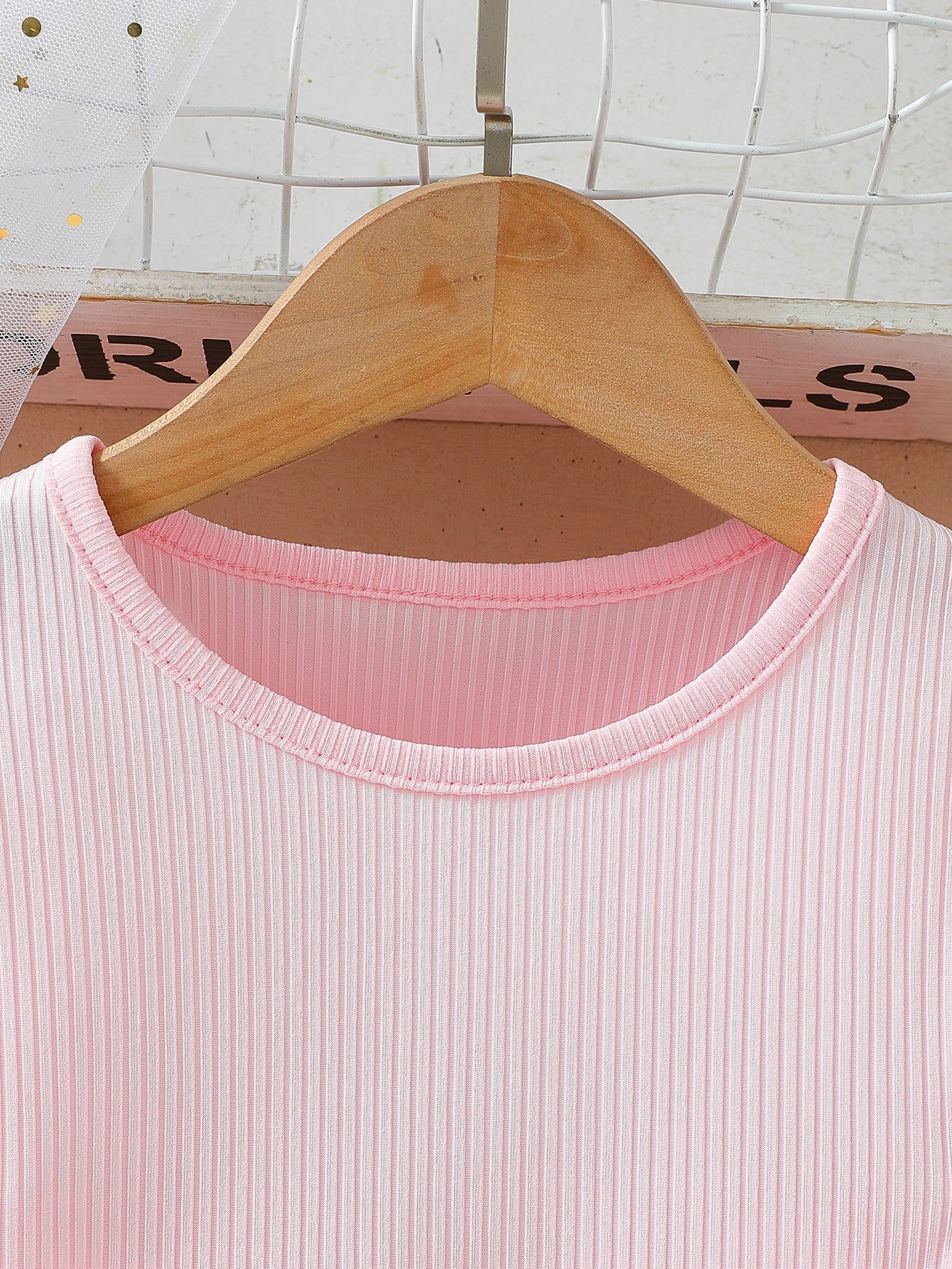 Children's Bow Summer Short-sleeved Gradient Mesh Princess Children's Dress