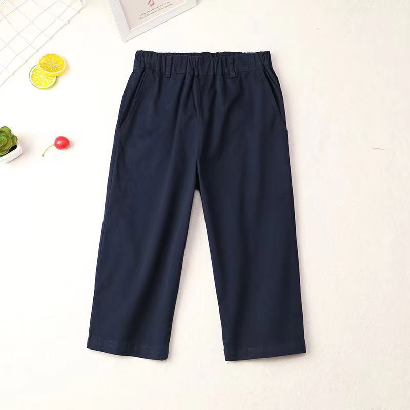 Children's Shorts Summer Thin Boys Casual Points Pirate Primary School Khaki Children's Pants