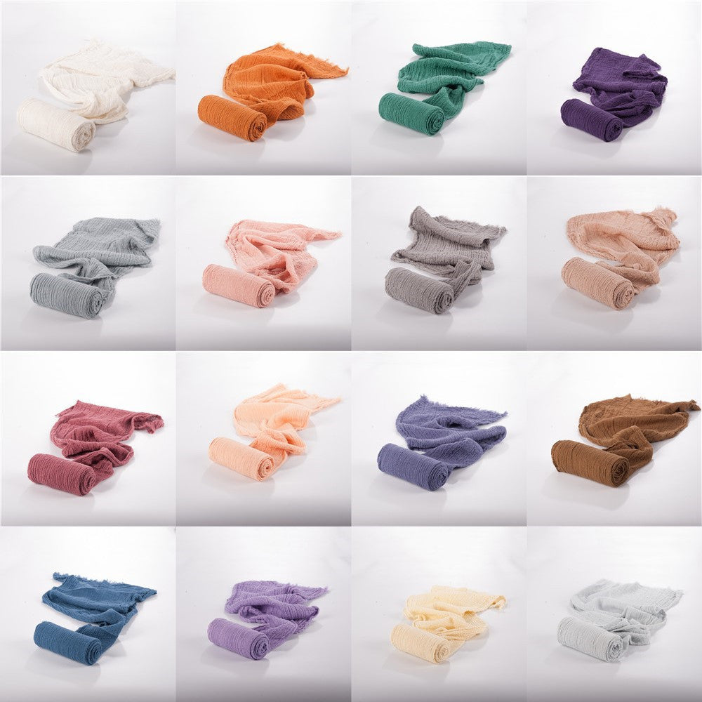 Wrap Props Blanket Double-sided Veet Background Fabric Born Children's Suit