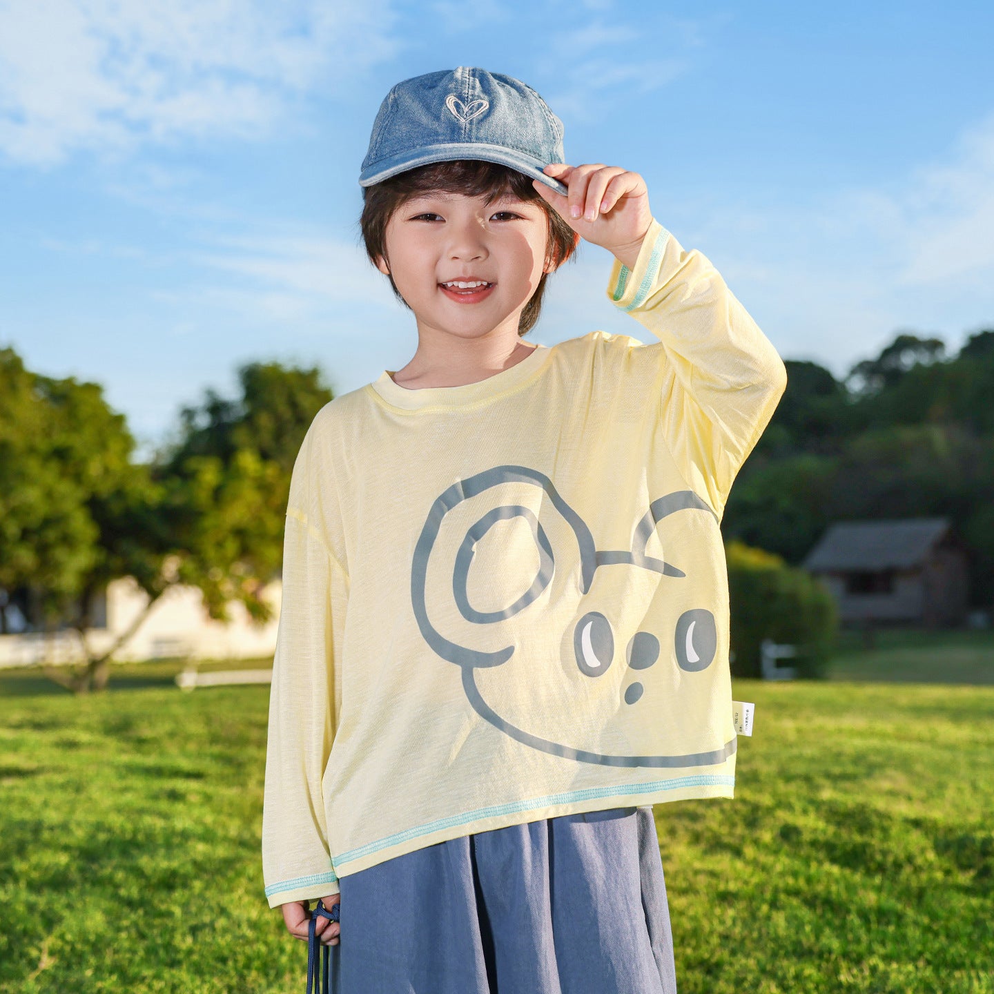 Children's Sunscreen For Boys Summer Clothes Western Style Lightweight Long-sleeved Sun Children's T-shirt