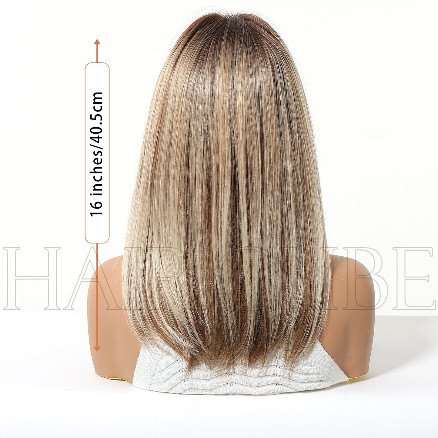 Headgear Female Atmosphere Sense Bangs Mid-length Temperament Wig Short Straight Hair