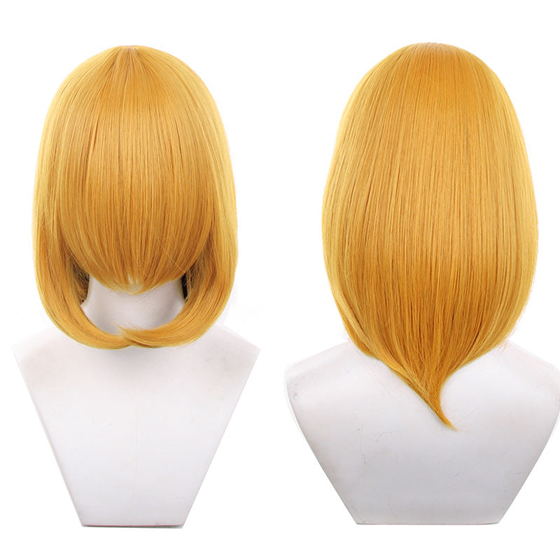 Universal Inner Button Hair Female Scalp Shape Cos Wig
