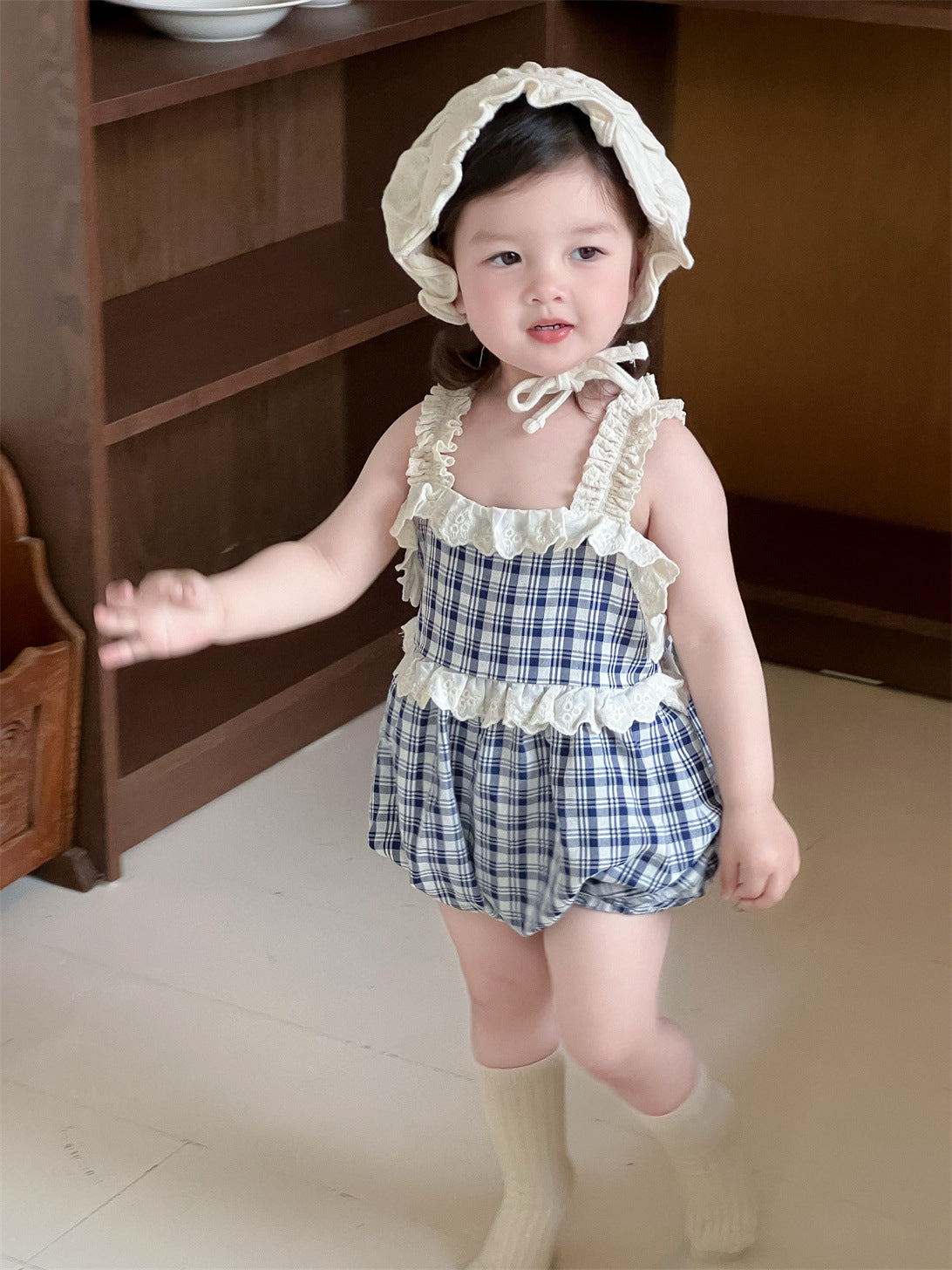 Children's Summer Thin Romper Korean Style Clothing Suspender Jumpsuit Jumpsuit, Climbing Suit