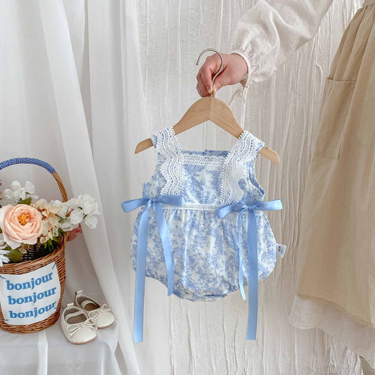 For Babies Summer Thin Vest Jumpsuit Jumpsuit, Climbing Suit