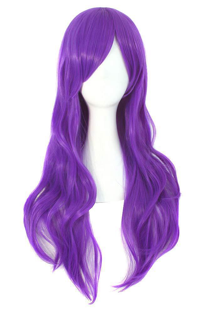 Colorful Long Curly Hair Anime Mermaid Cos Wig