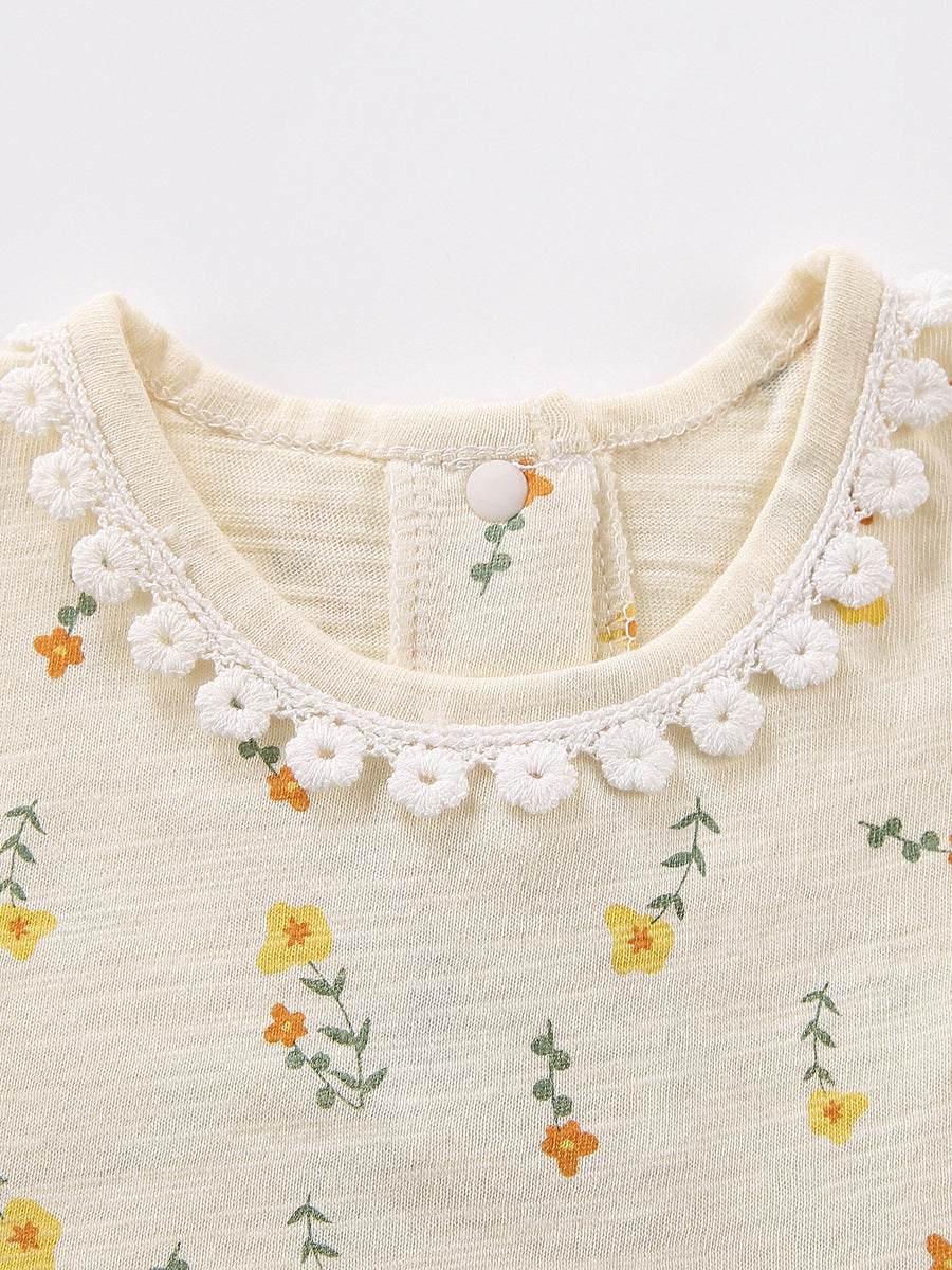 Clothes For Babies Summer Cotton Thin Outdoor Children's Dress