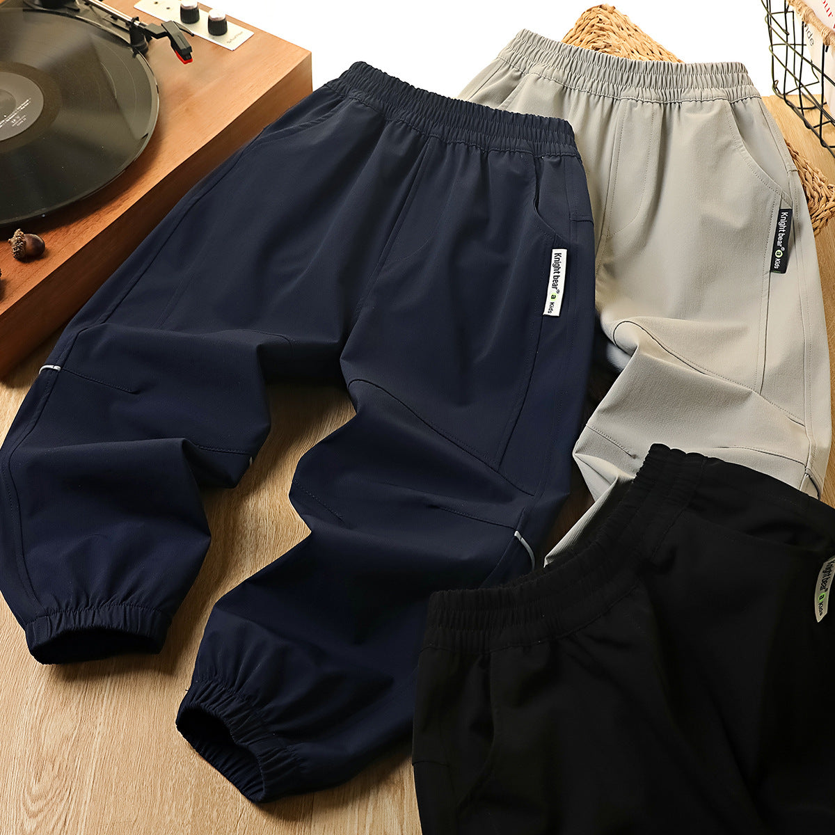 Children's Clothes Casual Medium Big Loose Anti Mosquito Children's Pants