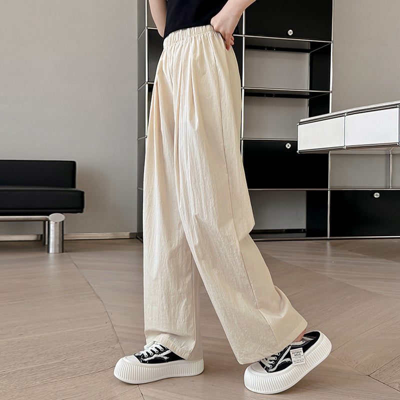 Children's Ice Silk Thin Cool Casual Clothing Children's Pants