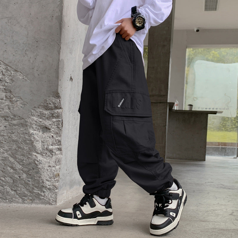 Children's Boys Autumn Clothing Handsome Casual Older Boy Loose Fashion Children's Pants