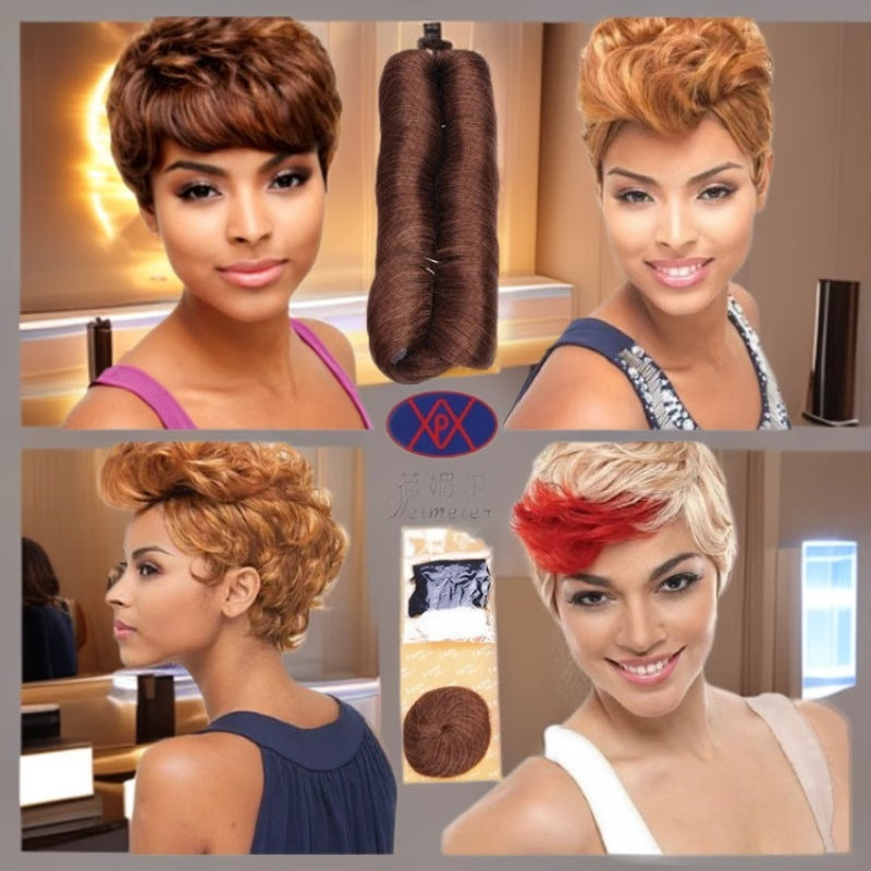 Classic Set Real Human Hair Extension Other Wig