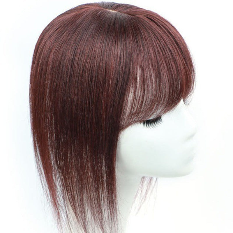 Women's Covering On The Top Of Head One-piece Imitation Delivery Needle Real Hair Wig