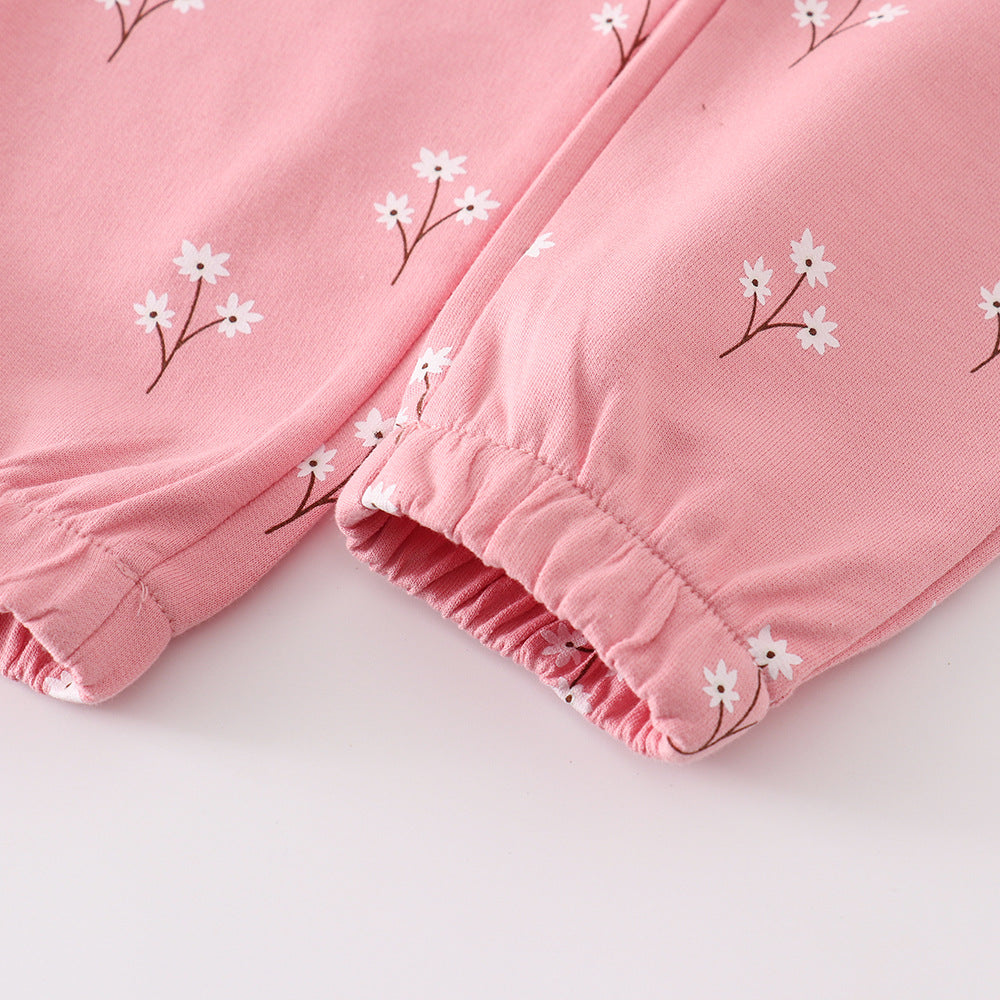 Children's Feather Length Boys Autumn Clothing Cotton Children's Pants