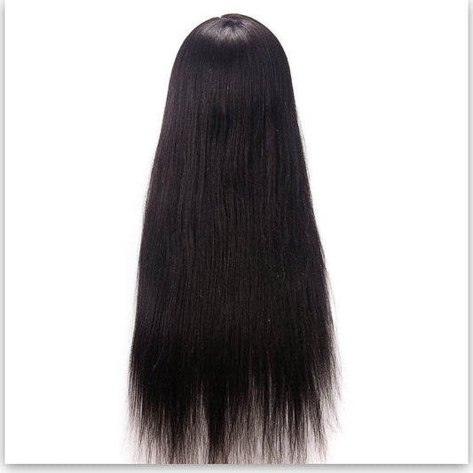Mock Mannequin Head Braided Makeup Practice Real Hair Wig
