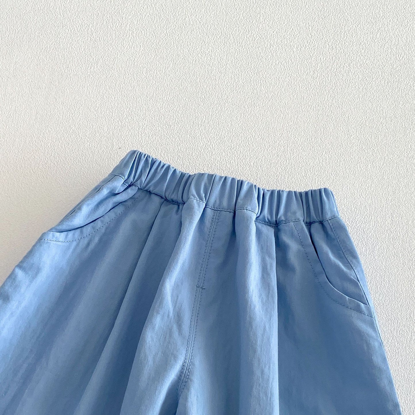 Refund Change Solid Color Jeans Summer Children's Pants