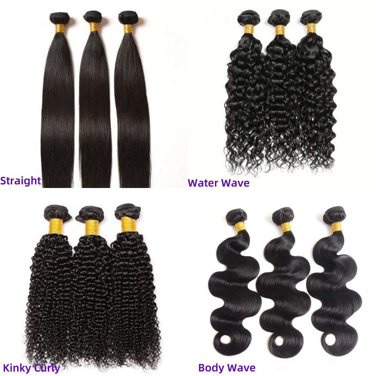 Versatile Innovative Beautiful Human Wigs Weft Real Hair Wig