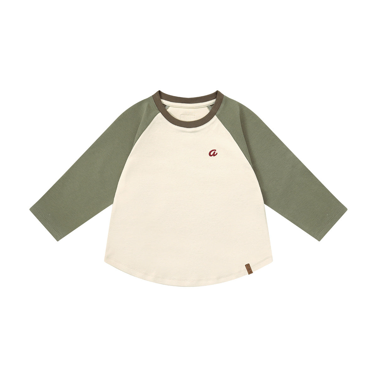 Children's Early Spring Boys Tops Class Color Block Children's T-shirt
