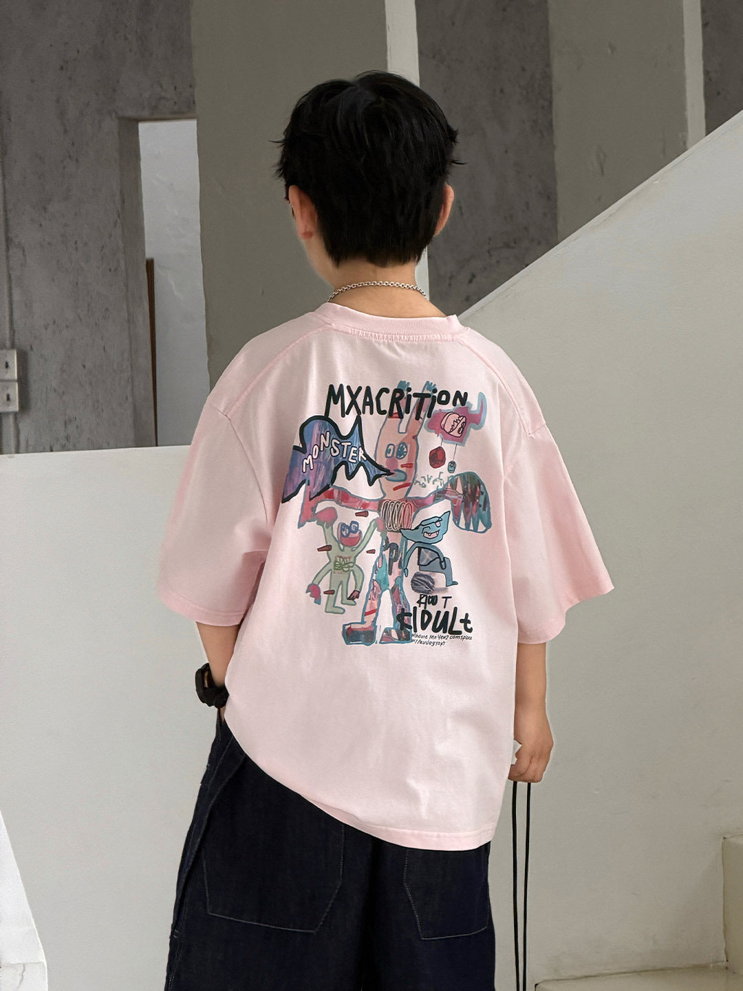 Summer Top Fashionable Wear Half Sleeve Children's T-shirt