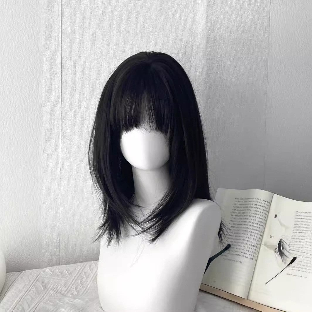 Women's Comic Fashion Style Daily Wave Tail Rose Net Wig Short Curly Hair