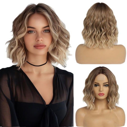 Women's Type Waves Roll Heat Resistant Fiber Wig Long Curls