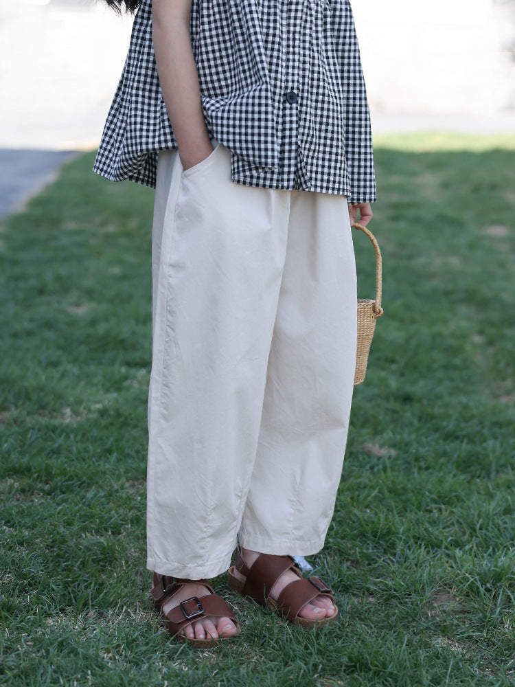 Children's Casual Summer Thin Wide Leg Anti Mosquito Children's Pants