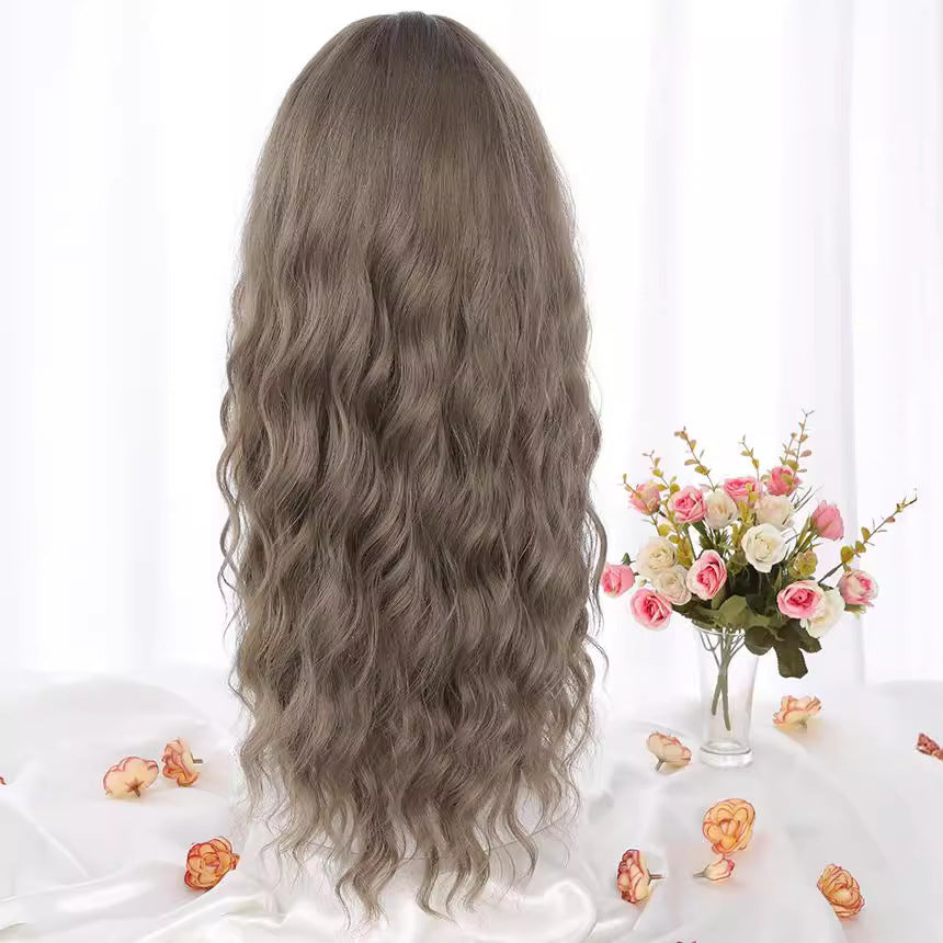Corn Curler Cover Instant Noodles Curl See-through Bang Simulation Big Wig Long Curls