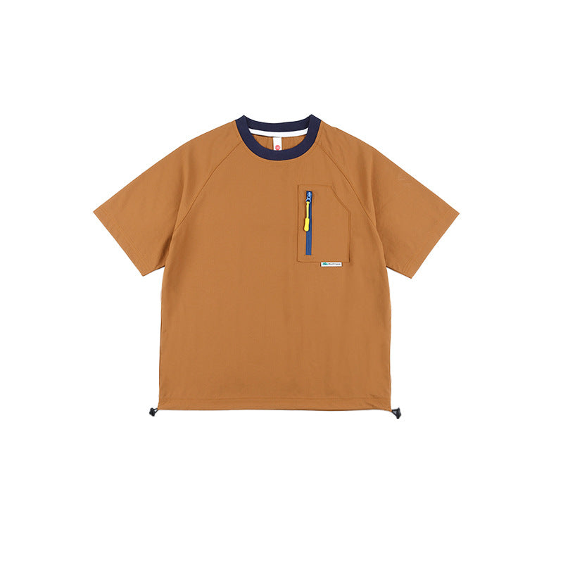 Men's & Children's Cool Short-sleeved Summer Medium Big Outdoor Sports Lightweight Children's T-shirt