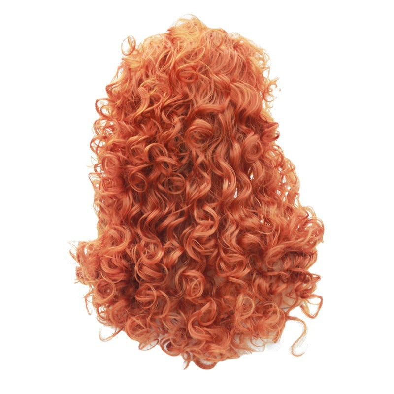 Brave Legend Princess Merida Anime Halloween Wig Long Curls