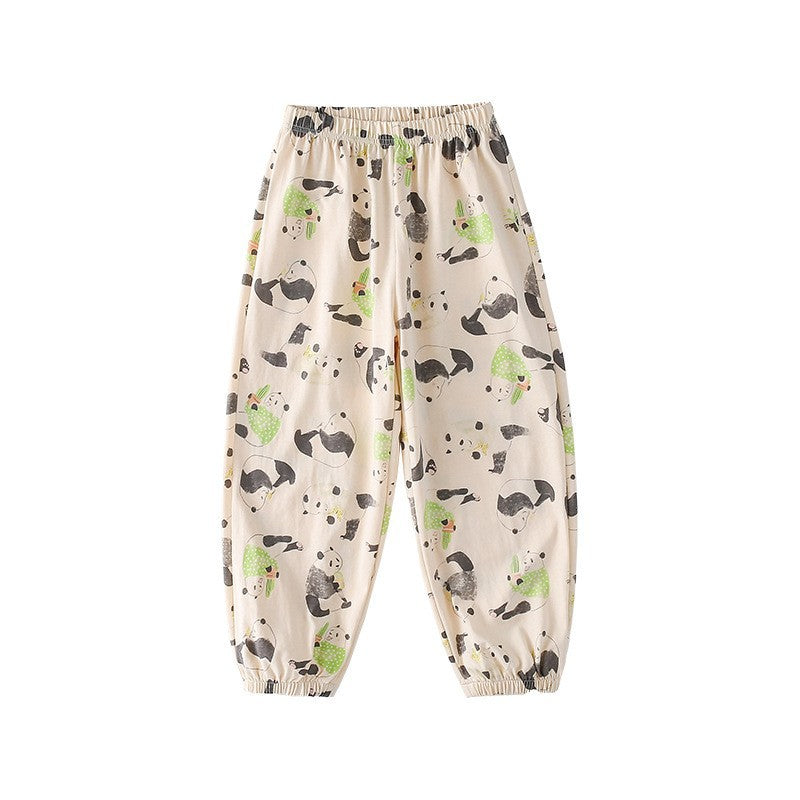 Children's Three Cotton Hall Clothing Summer Casual Children's Pants