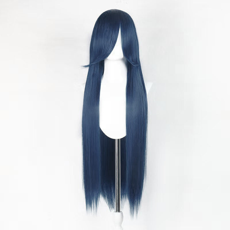 Straight Hair Rose Internal Net Simulation Scalp Secondary Element Cos Wig