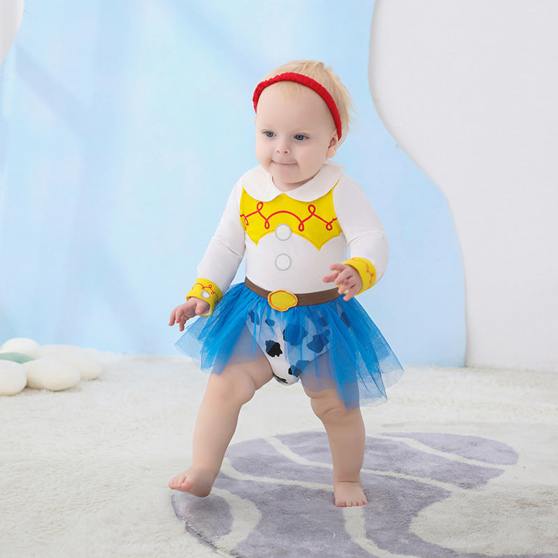 Movie Role-playing Costume Romper Toddler Jumpsuit Crawling Jumpsuit, Climbing Suit