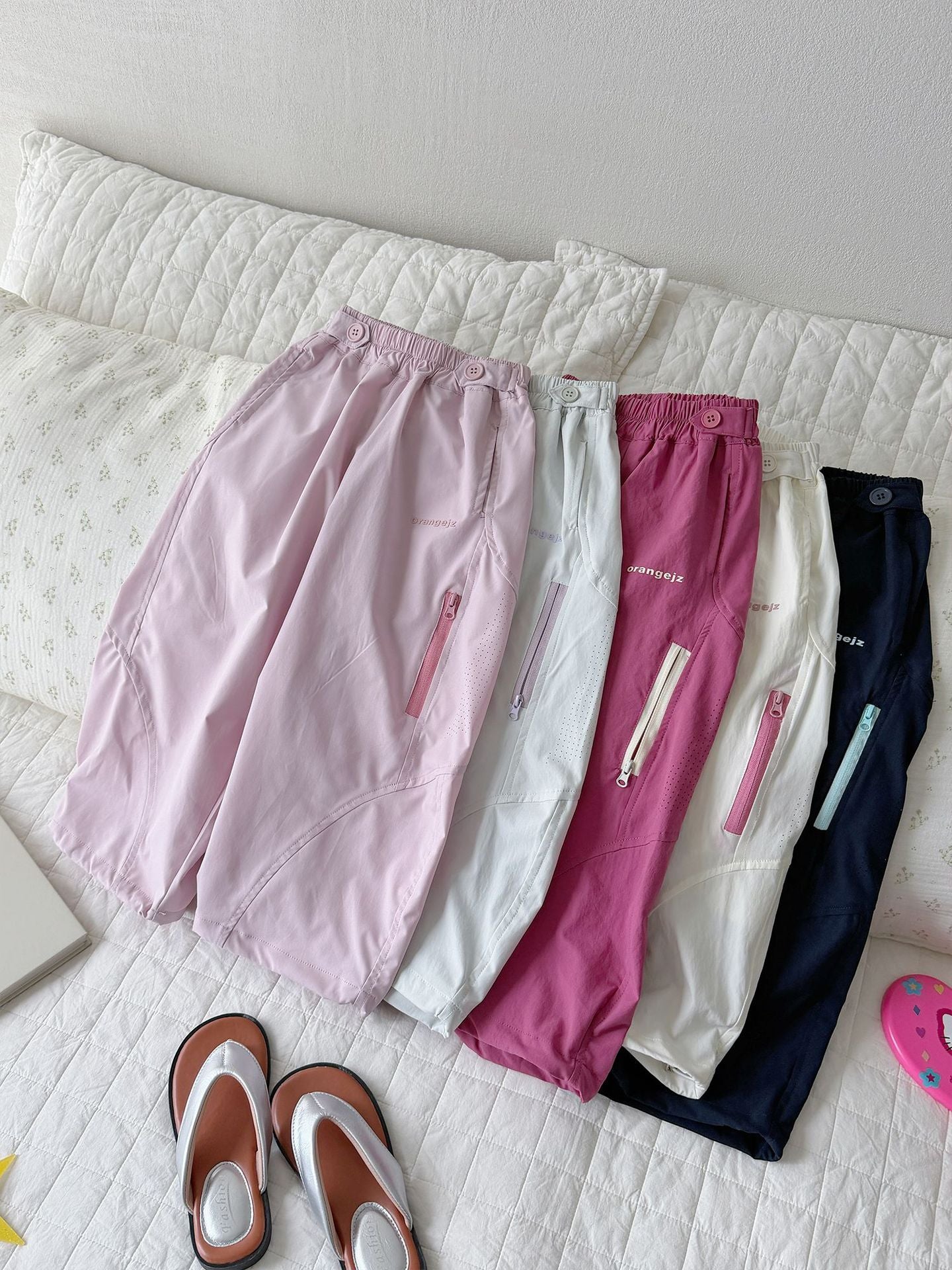Children's Sun Protection Air Hole Soft Breathable Children's Pants
