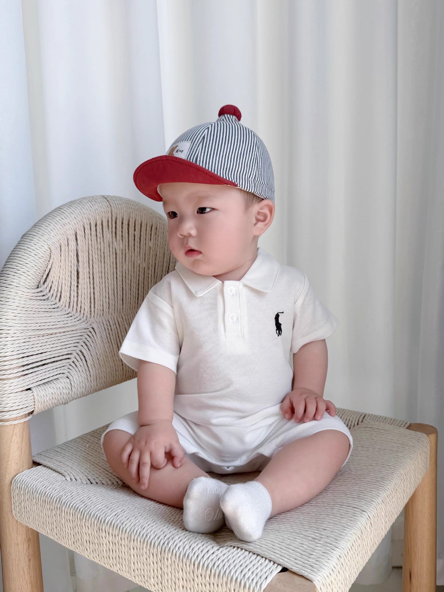 Infants Summer Jumpsuit Going Out Rompers Fashion Cartoon Jumpsuit, Climbing Suit