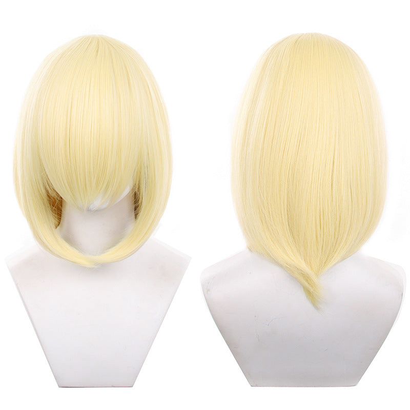 Universal Inner Button Hair Female Scalp Shape Cos Wig