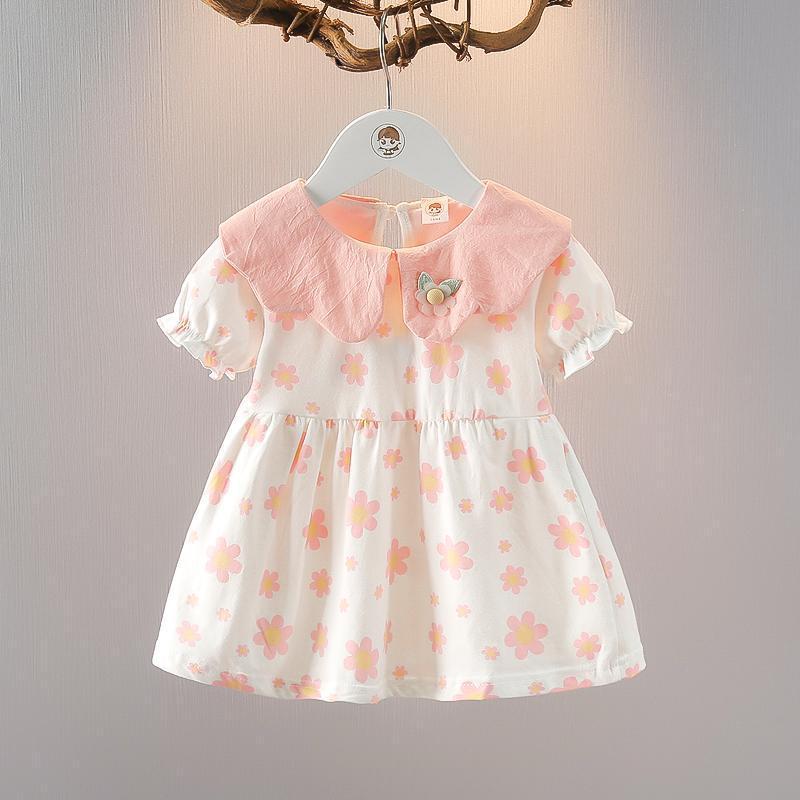 Doll Collar Summer Fashionable Little Small Children's Dress