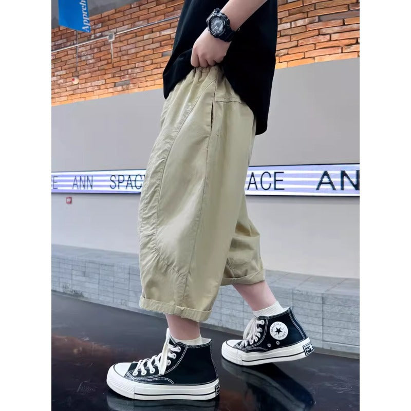 Children's Summer Casual Shorts Trendy Handsome Fashionable Clothing Boy's Fried Street Children's Pants